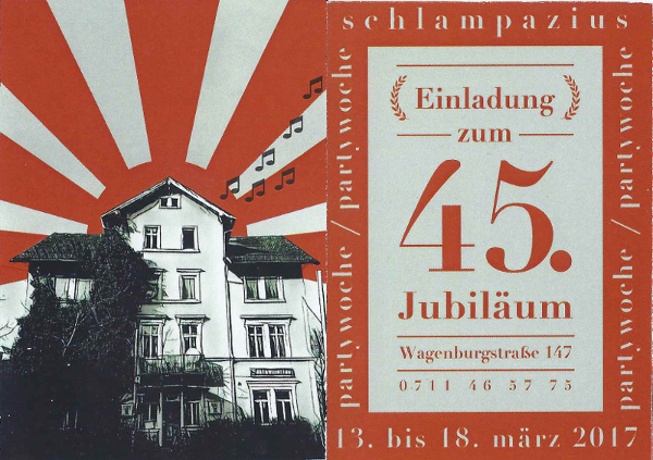 45 Jahre Schlampazius